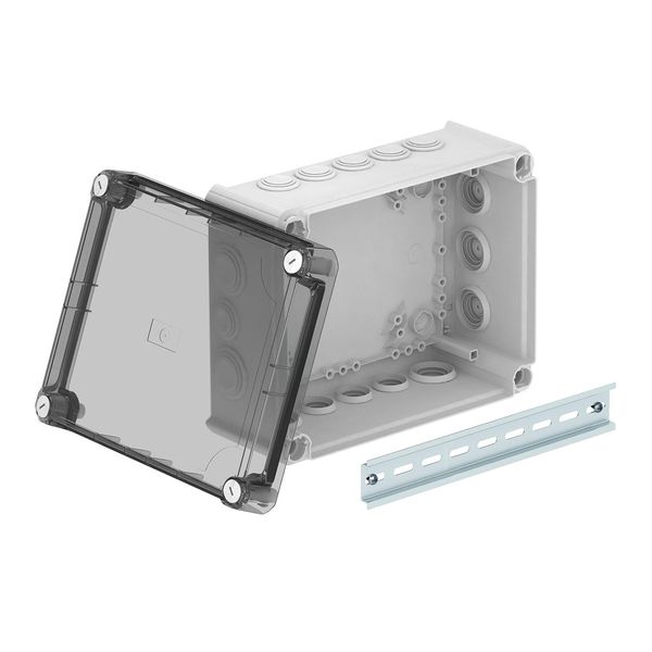 T 250 HD TR Junction box with high transparent cover 240x190x115 image 1