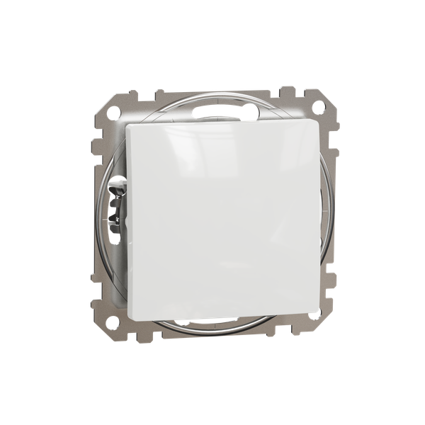 Sedna Design & Elements, 2-way Push-Button 10A, white image 4