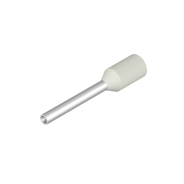 Wire end ferrule, Standard, 0.5 mm², Stripping length: 12 mm, white image 1