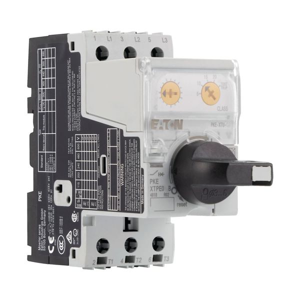 Circuit-breaker, Basic device with AK lockable rotary handle, 32 A, Without overload releases, Screw terminals image 16