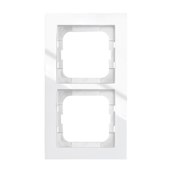 1723-284/11 Cover Frame Busch-axcent® Studio white image 2