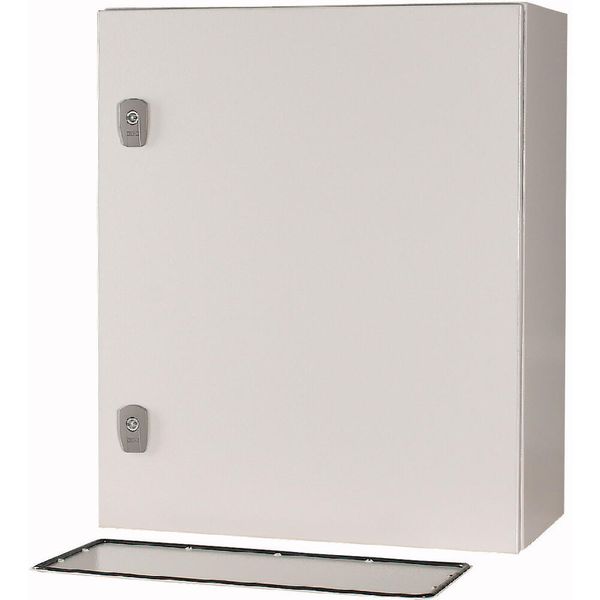 Wall enclosure with mounting plate, HxWxD=600x500x250mm image 8
