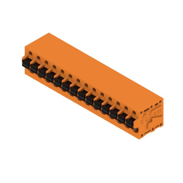 PCB terminal, 5.08 mm, Number of poles: 14, Conductor outlet direction image 1