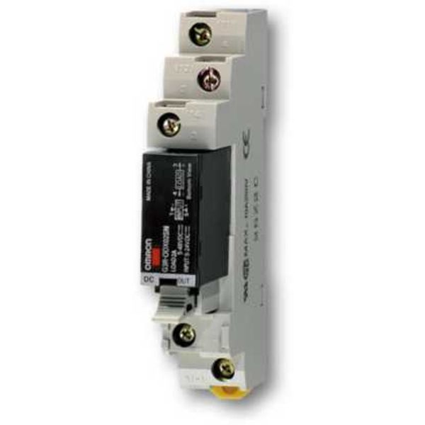 SSR (input), plug-in, 0.1-100 mA (4-32 VDC), high-speed (1 kHz), 5 VDC image 1