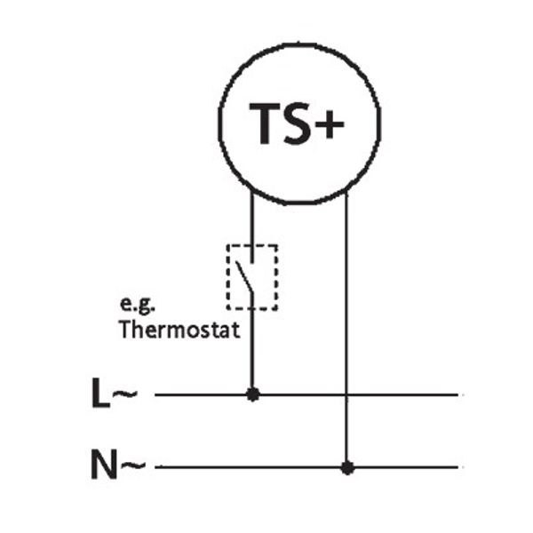 Actuator normally closed 230V AC 2.5W, working stroke 4.5mm image 3