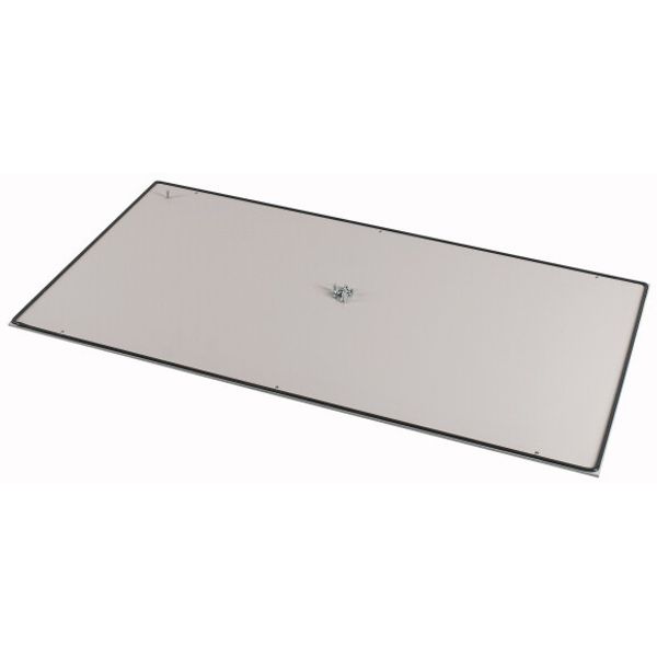 Floor plate, aluminum, WxD = 1000 x 600 mm image 1