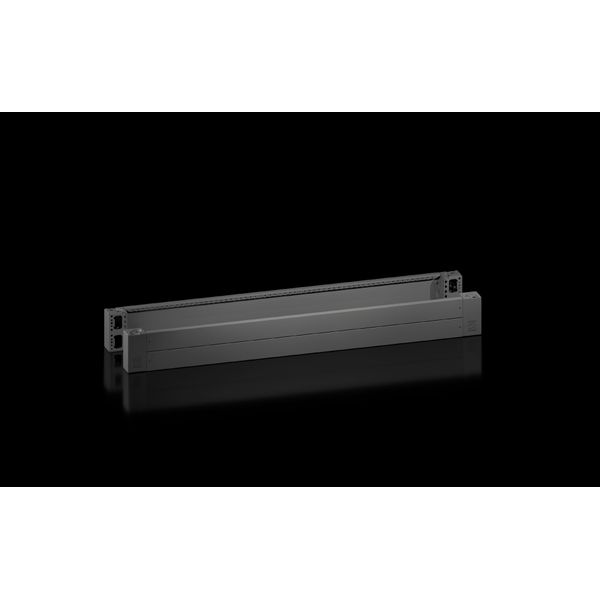 VX base/plinth corner piece with trim panel, front/rear, H 200 mm, for W 1800 mm image 1