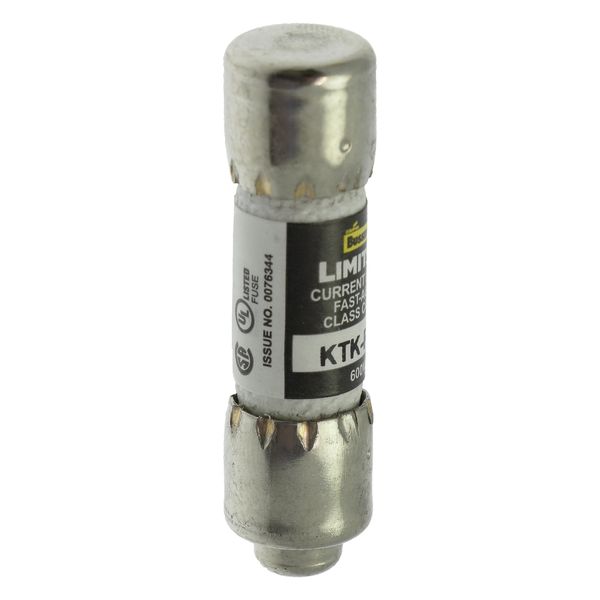 Fuse-link, LV, 4 A, AC 600 V, 10 x 38 mm, CC, UL, fast acting, rejection-type image 25
