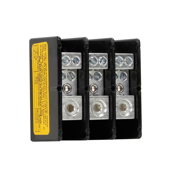 Terminal block, low voltage, 175 A, AC 600 V, DC 600 V, 3P, UL image 12