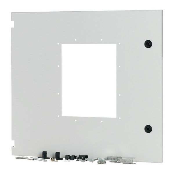 Front door for IZMX16, fixed, HxW=550x600mm, IP55, grey image 2