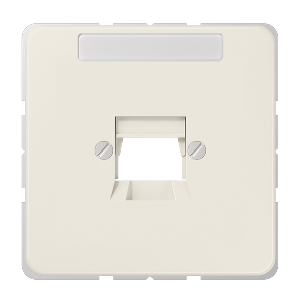 Centre plate for modular jack sockets 569-15NWE image 1