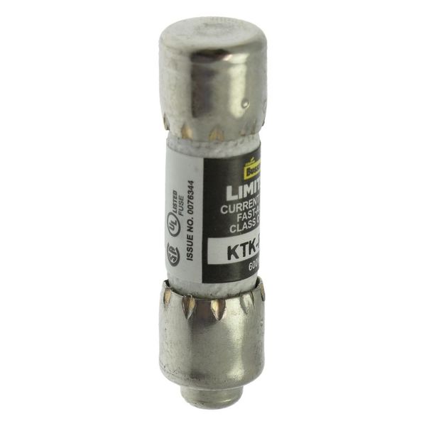 Fuse-link, LV, 4 A, AC 600 V, 10 x 38 mm, CC, UL, fast acting, rejection-type image 24