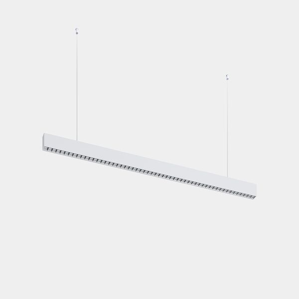 Lineal lighting system Infinite Slim Continuidad Pendant 1120mm 28.7 4000K CRI 90 DALI-2/PUSH White IP40 3664lm image 1