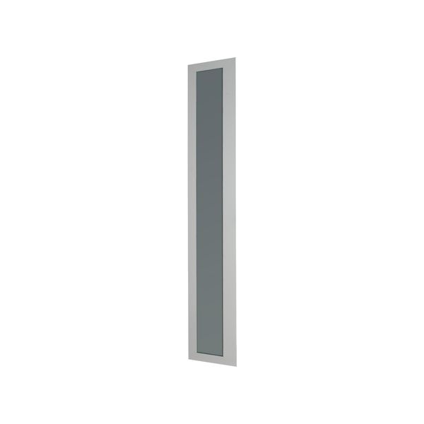 Transparent door (sheet metal), left-hinged, internal locking, IP55, HxW=1230x405mm image 5