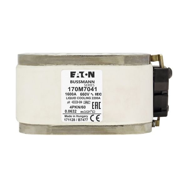 Fuse-link, high speed, 3000 A, AC 500 V, size 4, 120 x 105 x 64 mm, aR, IEC, single indicator image 5