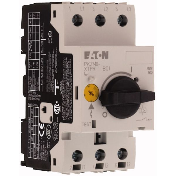 Transformer-protective circuit-breaker, 3p, Ir=0.63-1A, screw connection image 5