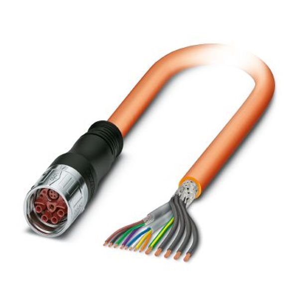 Cable plug in molded plastic image 2