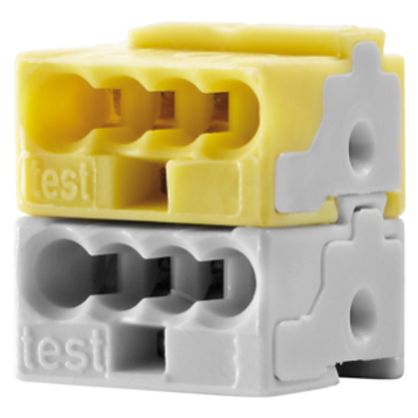 SELV LINE CONNECTION TERMINAL - YELLOW/WHITE image 1