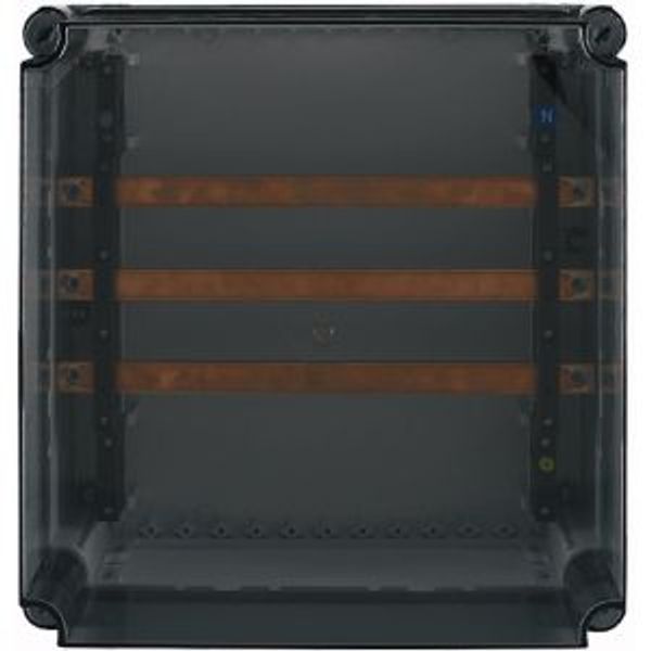 Busbar panel enclosure with transparent cover, 250A, 3-pole image 10
