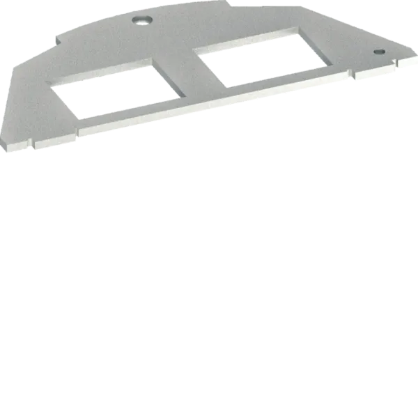Support plate Typ 05 20,1x14,8 2-gang image 1