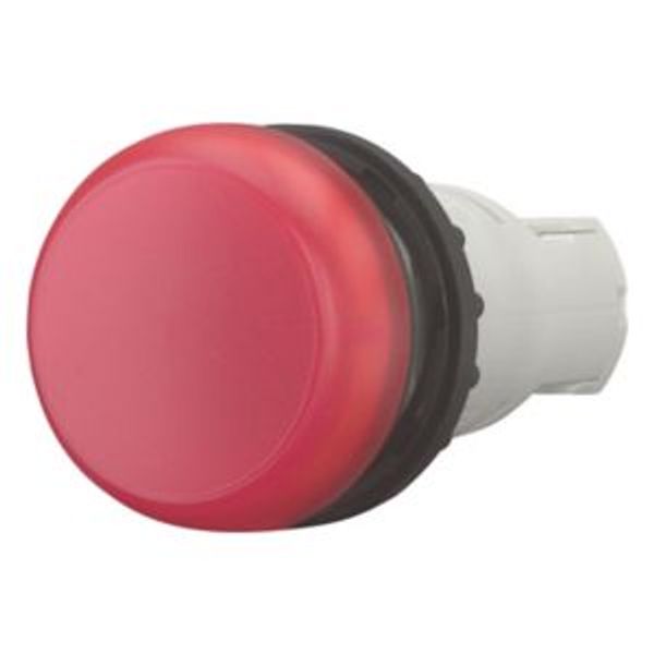 Indicator light, RMQ-Titan, Flush, without light elements, For filament bulbs, neon bulbs and LEDs up to 2.4 W, with BA 9s lamp socket, Red image 2