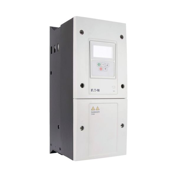 Variable frequency drive, 400 V AC, 3-phase, 46 A, 22 kW, IP55/NEMA 12, Radio interference suppression filter, OLED display image 15