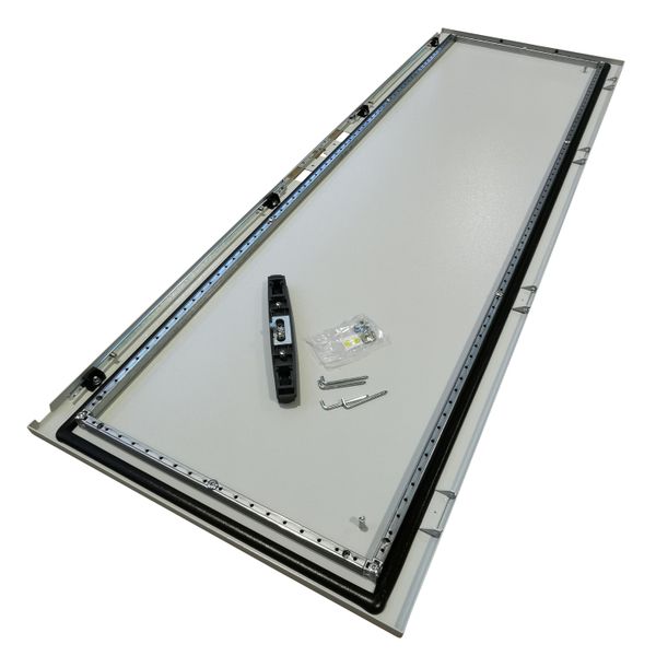 Door with linkage and 2-position double bar lock for Altis cabinet maintenance 1600x600mm image 1