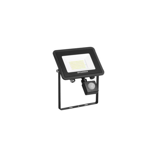 START Flood IP65 PIR 5000LM 830 Black image 1