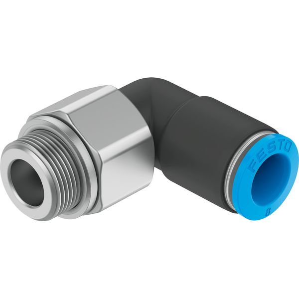 QSRL-G1/4-8 Push-in L-fitting, rotatable image 1