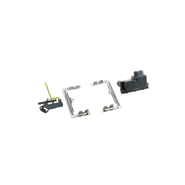 Installation kit for raised access floor or table top - 4 modules image 2