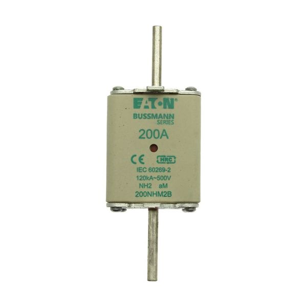 Fuse-link, low voltage, 200 A, AC 500 V, NH2, aM, IEC, dual indicator image 17