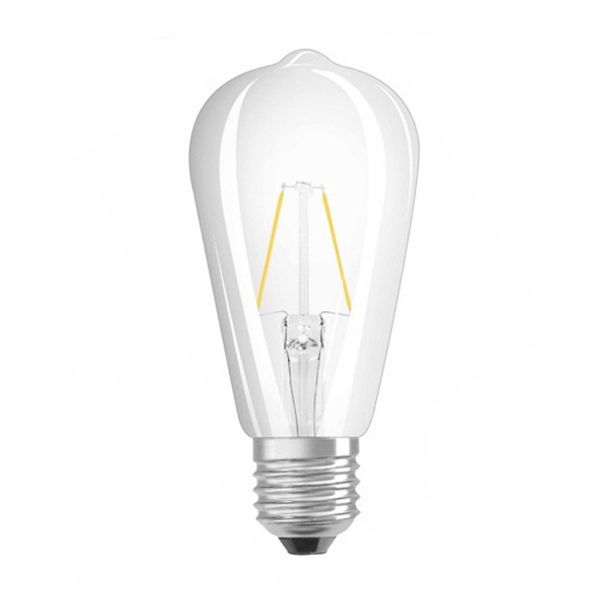 LED Bulb Filament E27 6.5W ST64 2700K 806Lm Ledvance image 1