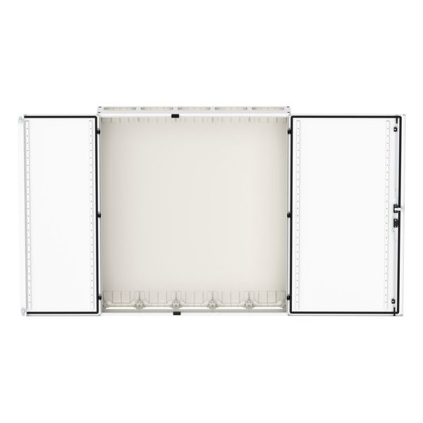 Wall-mounted enclosure EMC2 empty, IP55, protection class II, HxWxD=1400x1300x270mm, white (RAL 9016) image 13
