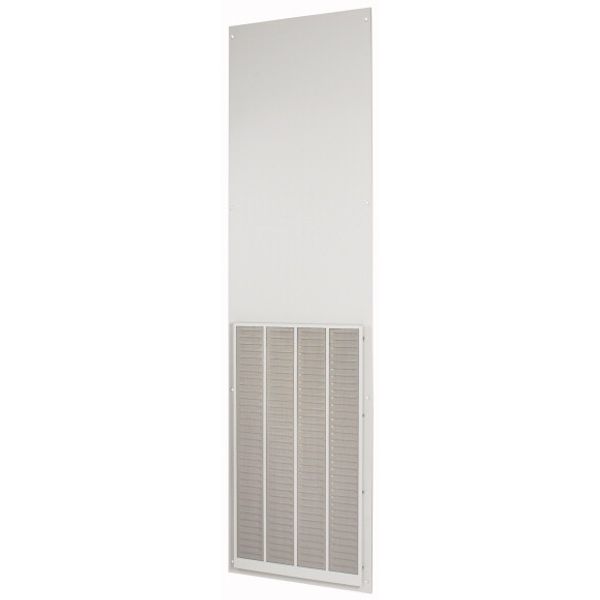 Rear wall ventilated, for HxW = 1600 x 1000mm, IP42, grey image 1