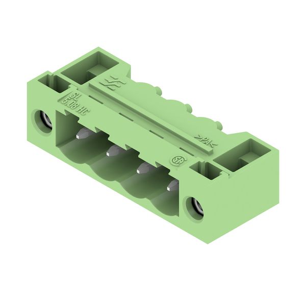 PCB plug-in connector (board connection), 5.08 mm, Number of poles: 4, image 2