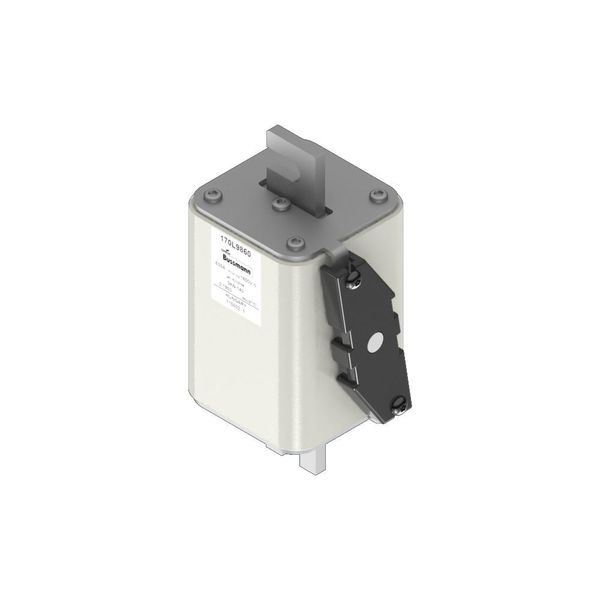 Fuse-link, high speed, 630 A, AC 1600 V, Size 3, 74 x 92 x 171 mm, aR, IEC, single indicator image 10