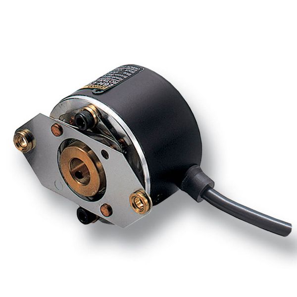 Incremental encoder, Hollow shaft, NPN open collector, 5-24VDC, 2000pp image 1