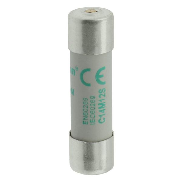 Fuse-link, LV, 12 A, AC 500 V, 14 x 51 mm, aM, IEC, with striker image 6