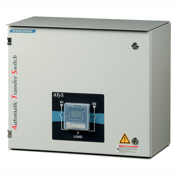 Automatic transfer switch ATyS r 4P 200A in steel enclosure IP54 image 1