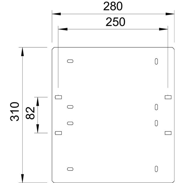 GP 31 28 FT Device plate  310x280 image 2