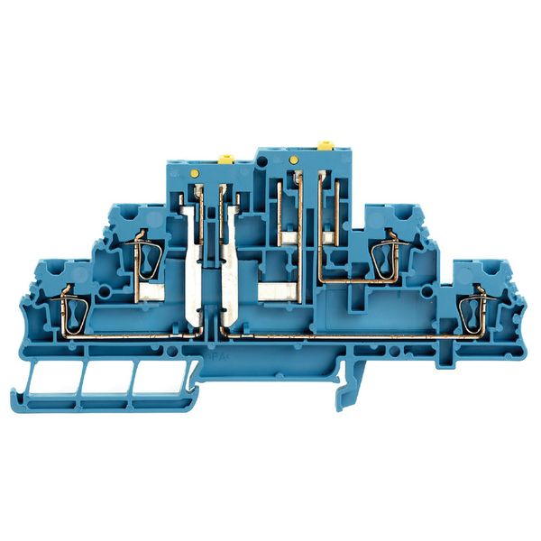 Multi-tier modular terminal, Tension-clamp connection, 2.5 mm², 400 V, image 1