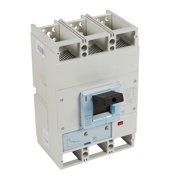 MCCB DPX³ 1600 - thermal magnetic release - 3P - Icu 100 kA (400 V~) - In 1000 A image 1
