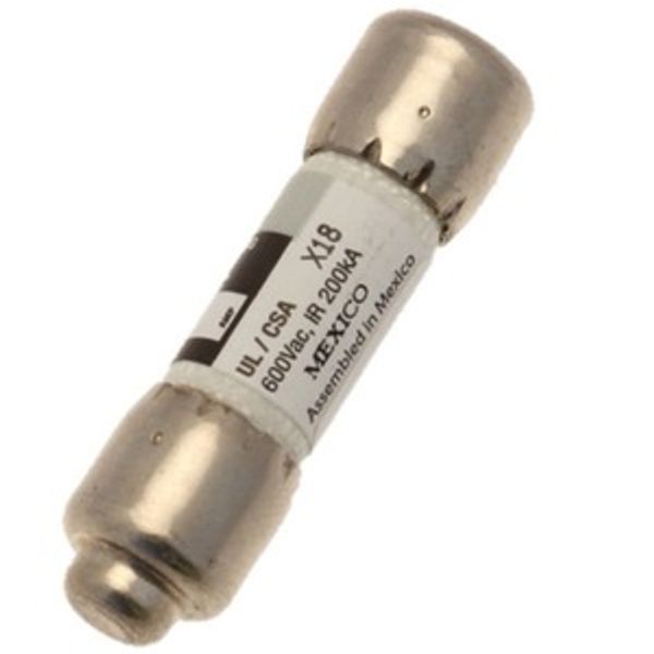 Fuse-link, LV, 0.6 A, AC 600 V, 10 x 38 mm, 13⁄32 x 1-1⁄2 inch, CC, UL, time-delay, rejection-type image 14
