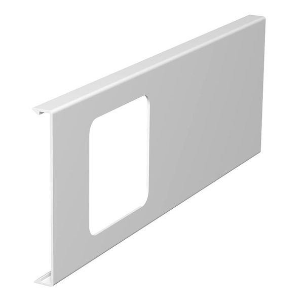 D2-1 110RW  Upper part, for vest. device, single-use, 110x300mm, pure white Polyvinyl chloride image 1