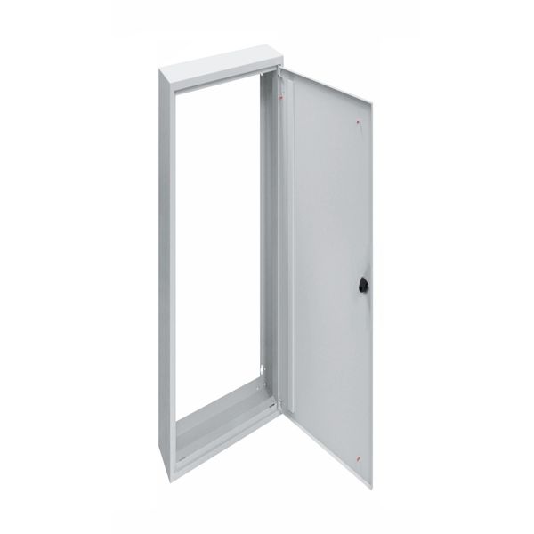 Wall-mounted frame 1A-21 with door, H=1055 W=380 D=250 mm image 1
