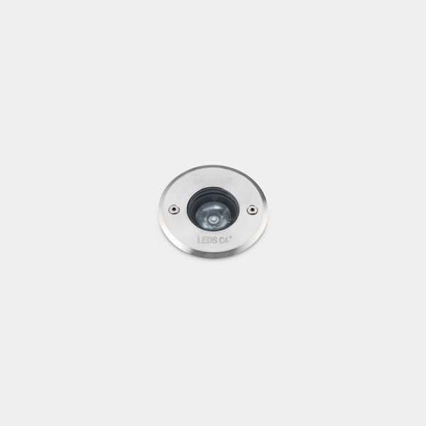 Recessed uplighting IP65-IP67 Gea Power LED Pro Ø85mm Efficiency LED 2W LED warm-white 3000K ON-OFF AISI 316 stainless steel 177lm image 1