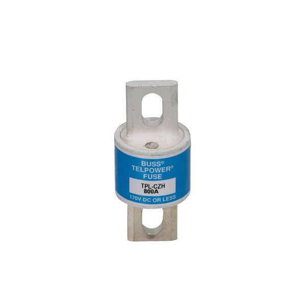 Eaton Bussmann series TPL telecommunication fuse, 170 Vdc, 300A, 100 kAIC, Non Indicating, Current-limiting, Bolted blade end X bolted blade end, Silver-plated terminal image 15