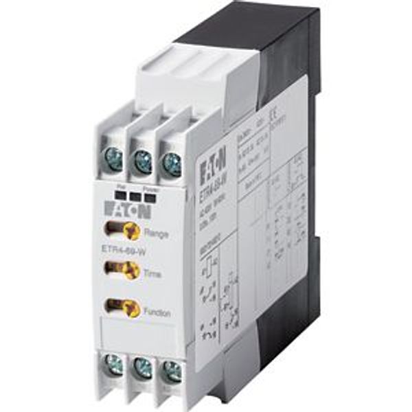 Timing relay, 1W, 0.05s-100h, multi-function, 400VAC image 2