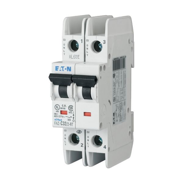 Miniature circuit breaker (MCB), 8 A, 2p, characteristic: C image 7