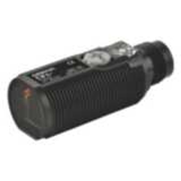 Photoelectric sensor, M18 threaded barrel, plastic, red LED, diffuse, image 4